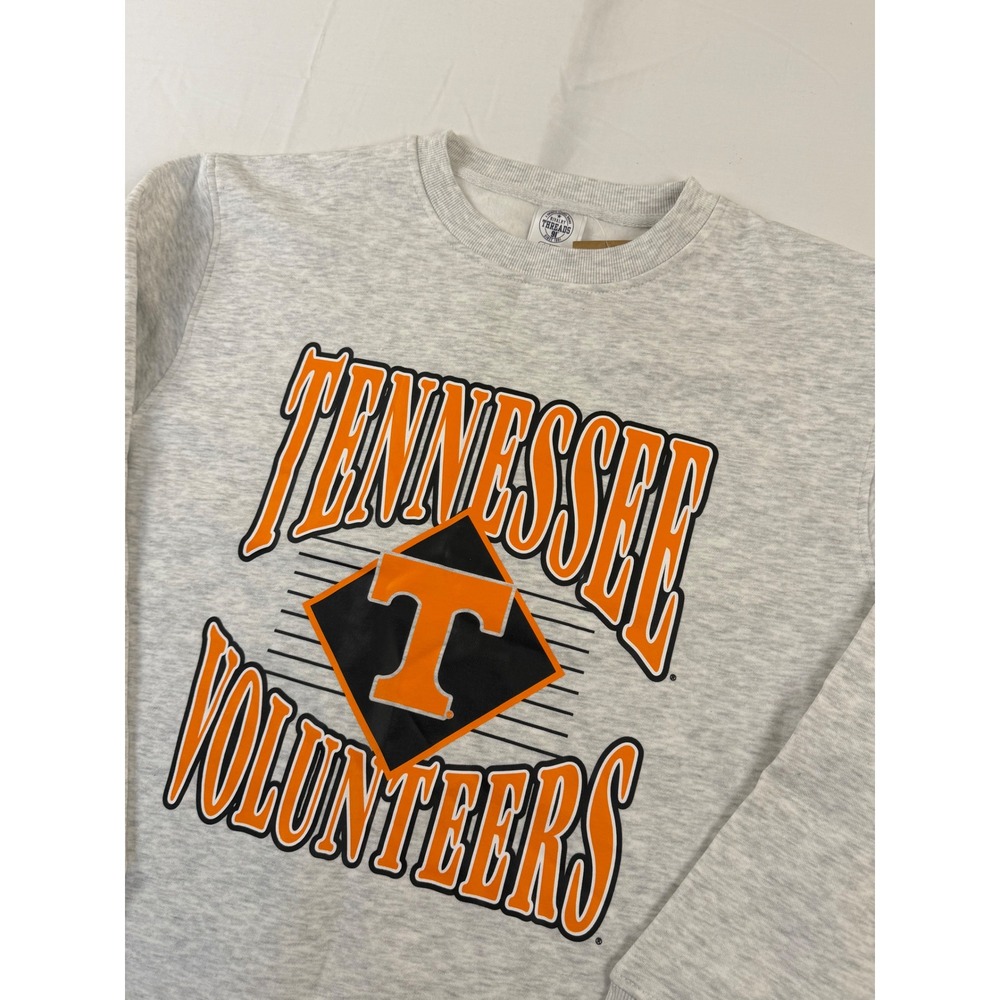 Rivalry Threads Sweatshirt Women L Gray Tennessee Volunteers Graphic Crewneck